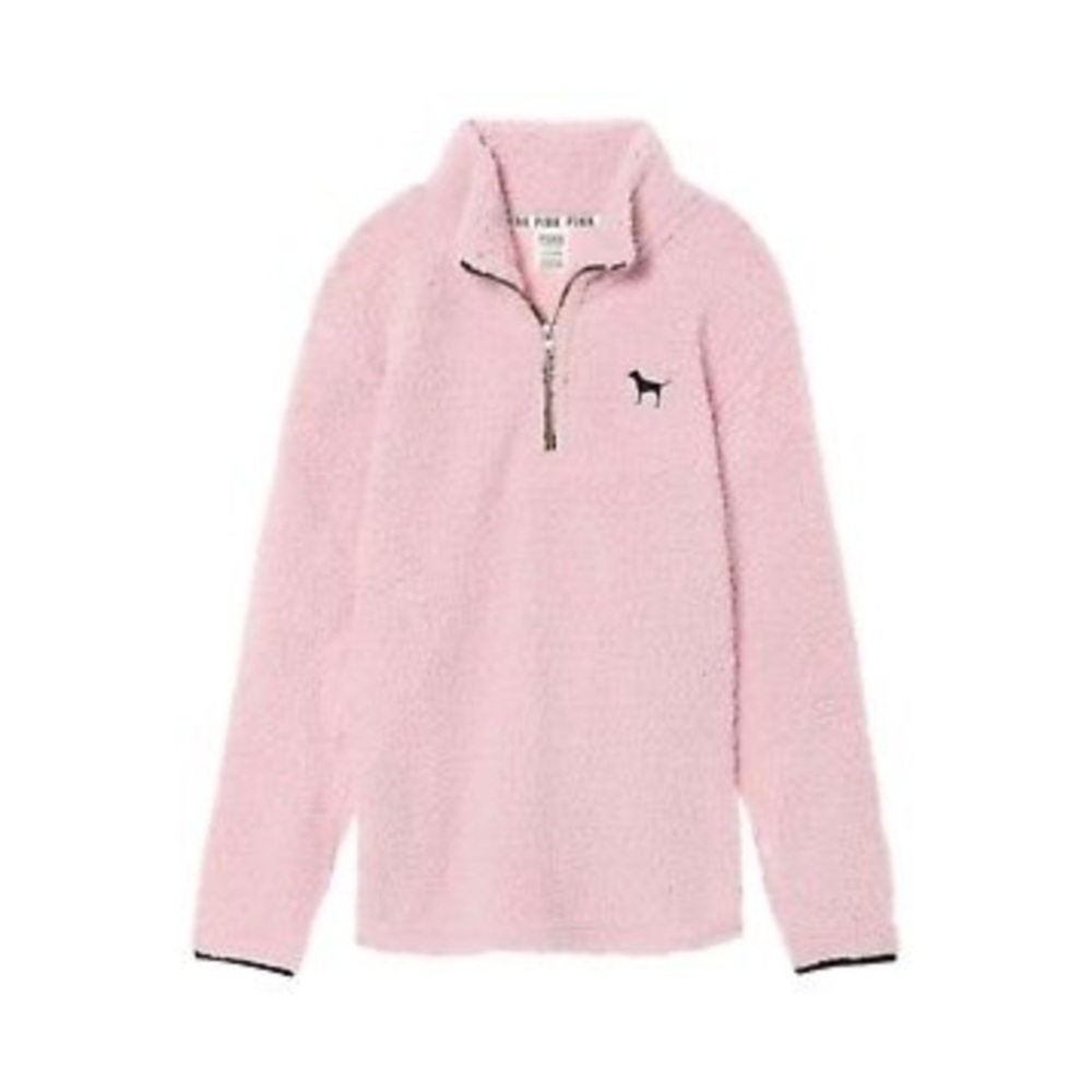 Victoria’s Secret PINK Sherpa Quarter zip [M]